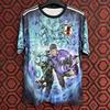 Japan National Football Jersey Anime Manga Short-sleeved Football Jersey Japan National Team Jersey