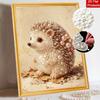 Pearl painting kit DIY cute hedgehog home decoration painting