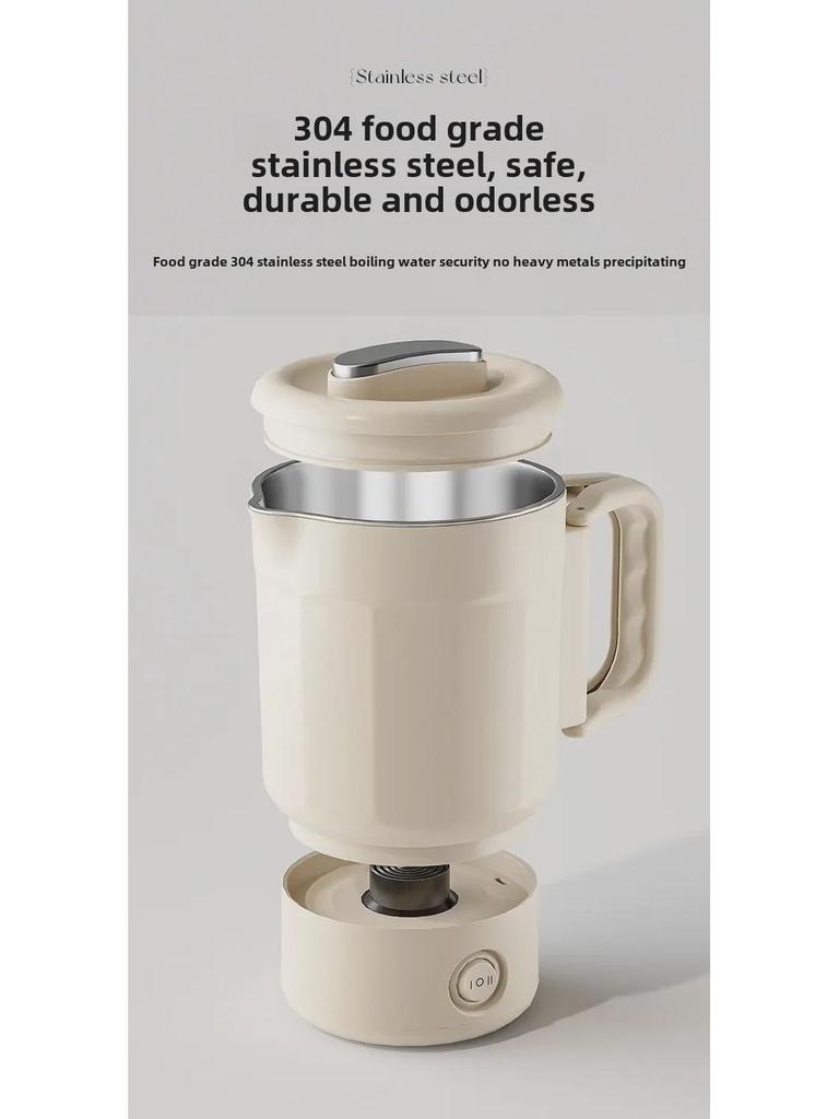 304 Stainless Steel Folding Travel Kettle – Portable Insulated Mini Electric Kettle for Outdoor Use