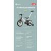 Bicicleta infantil bicicleta de equilíbrio 4 em 1 1-6 anos menina menino pedal dobrável