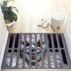 VIKAMA Halloween Horror Clown Carpet Skull Ghost Face Pattern  Rugs Entrance Escape Floor Mat Halloween Party Decoration Carpet