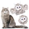 Flapping Wings Sparrow Toys Rechargeable Simulated Chirping Bird Cat Toy Bird Chirping Cat Toy for Indoor Cats