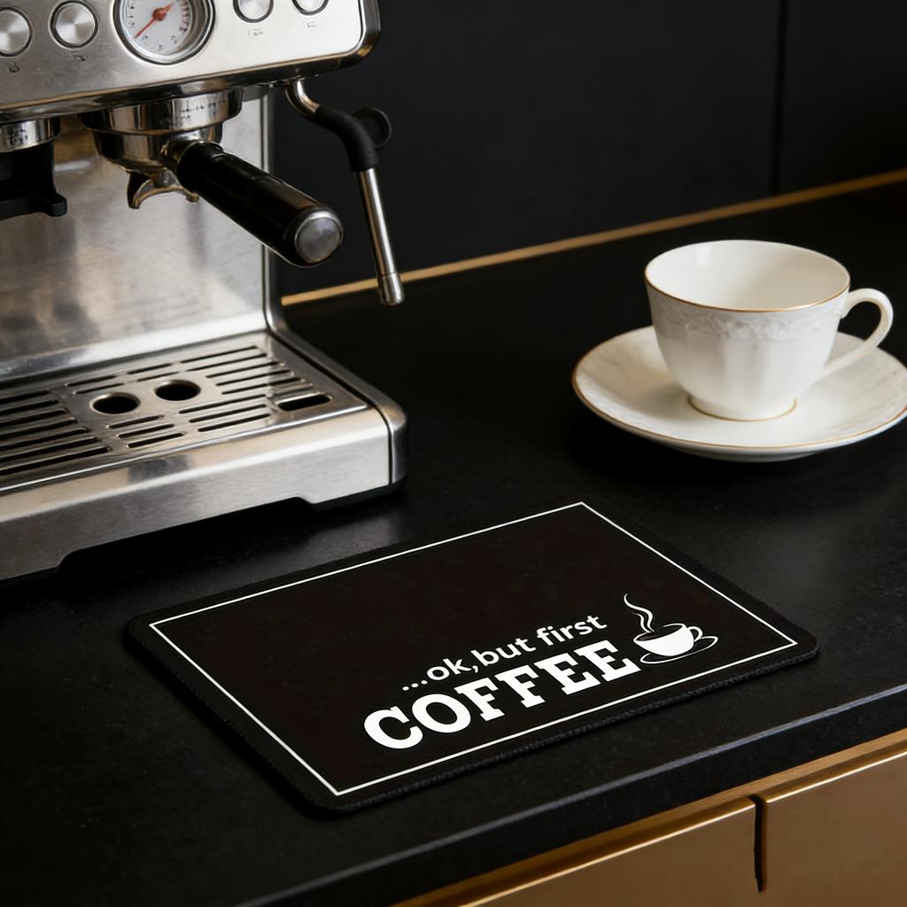 Tappetino per Macchina da Caffè Tappetino Assorbente per Macchina da Caffè Tappetino Drenante per Piano Cucina