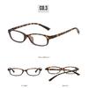 Elegant anti-blue light glasses, ultra-light reading glasses, small frame, plain lenses, for a natural, no-makeup look, suitable for both men and