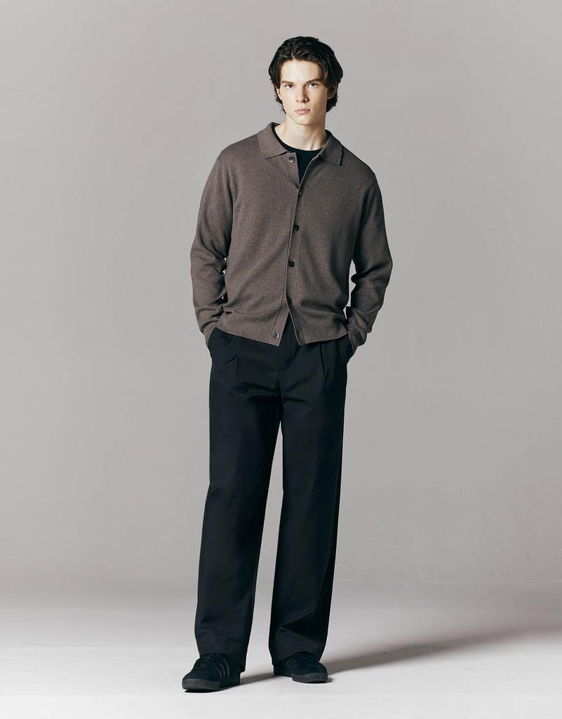 GIORDANO One-Pleat Wide Pants 113921 [2Color]