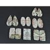 Natural Rosetta Crazy Lace Agate Mix Cabachon Loose Gemstone 07 Pcs Lot C-2610