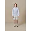 Animal Embroidery Patch Sweatshirt Melange Gray