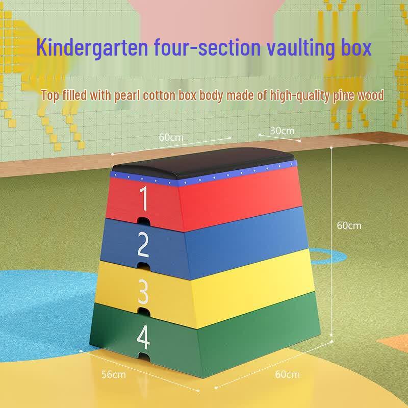 Brangdy Kids' Adjustable Gymnastics Vaulting Horse