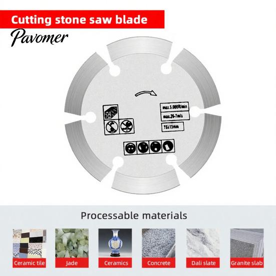 Abrasive Cutting Disc for DIY 7Pcs 3-inch Angle Grinder Set Metal Wood Tile, Resin/Steel Grinding Wheel Mini with 10mm Arbor Precision & Grooving