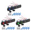 Waterproof ABS 12V 24V Marine Control Panel Including USB Power Supply And Digital Power Display