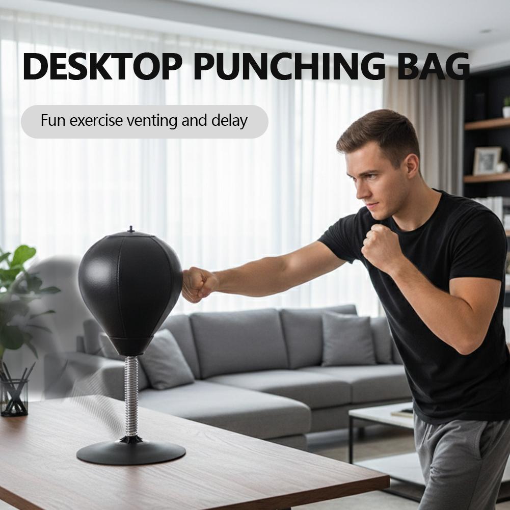 Table Style Venting Ball Children's Decompression Speed Ball Decompression Suction Cup Style Boxing Reaction Ball Sandbag