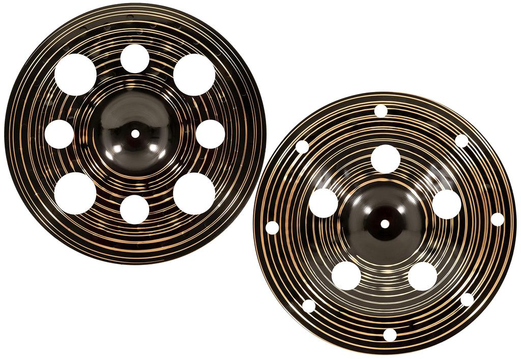 MEINL Cymbals Classics Custom Dark Series Stack Cymbals Trash Stack 16" CC-16DASTK []
