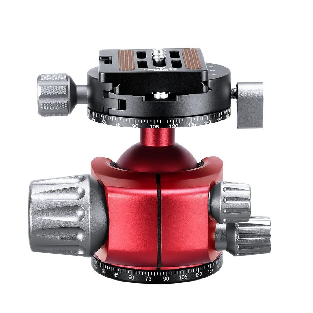 Guľová hlava Leofoto s červenou dovážanou v LH-40R (RD) NP-60, (Oficiálne Japonsko)