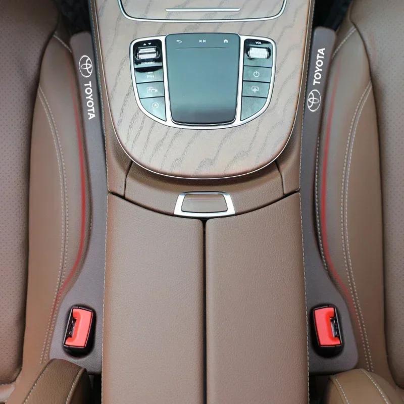 2pcs Car Upholstery Car Seat Seam Plug Seat Card Seam Leak-proof Strip Car Accessories for Toyota GR TRD Corolla Yaris Chr Auris Avensis T25