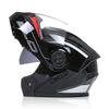 BLD New Arrival High Quality Men Women Motorcycle Racing Flip Up Helmet ABS Material Modular Dual Lens Helmet DOT Approved