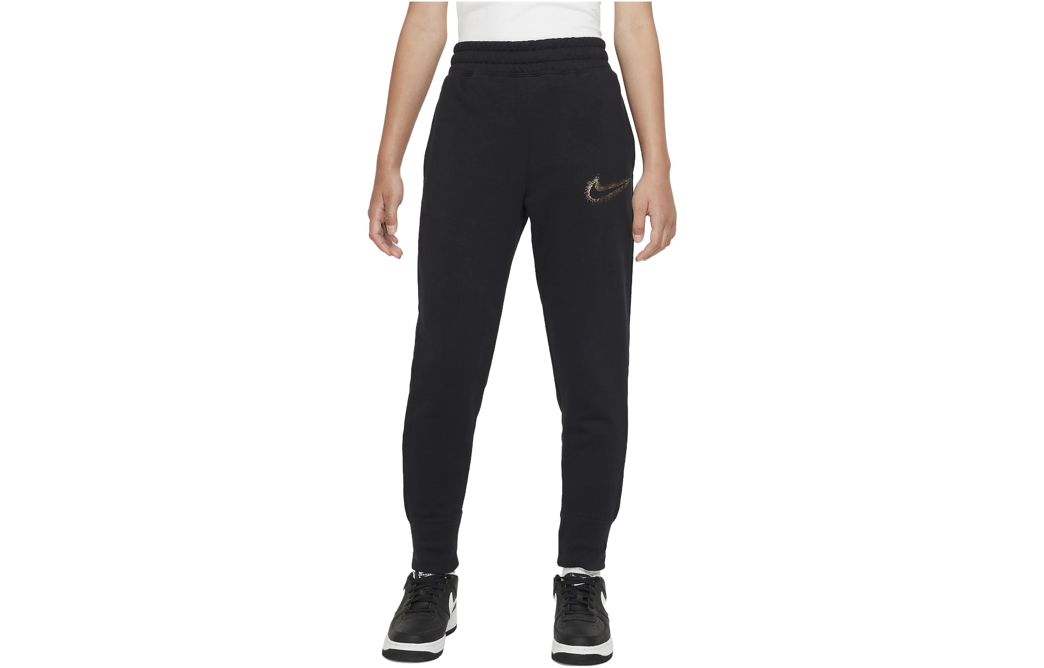 Детские вязаные спортивные штаны Nike Черные DV3230-010 S