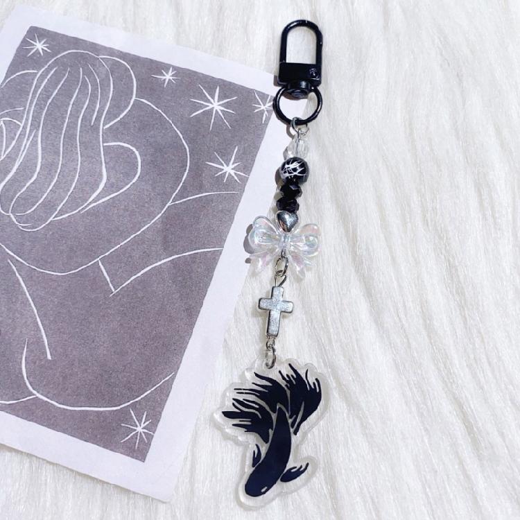 Modern Traditional Fusions Keychain Exquisite Craftsmanship Carp Charm Gift For Home Office Travel Essential