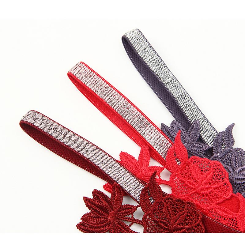 Women Sexy Jewelry Diamond Seductive Erotic Thong G-String Perspective Hollowed Out Embroidery Sexy Underwear