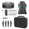 E88D Foldable Drone with Lights & Remote Control - E99D Kids' Aerial Photography Toy Aircraft