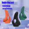 New Penis Ring Men Stronger Erection Delay Ejaculation Cock Ring Chastity Cage Scrotum Cockring Male Masturbator Sex Toy for Men