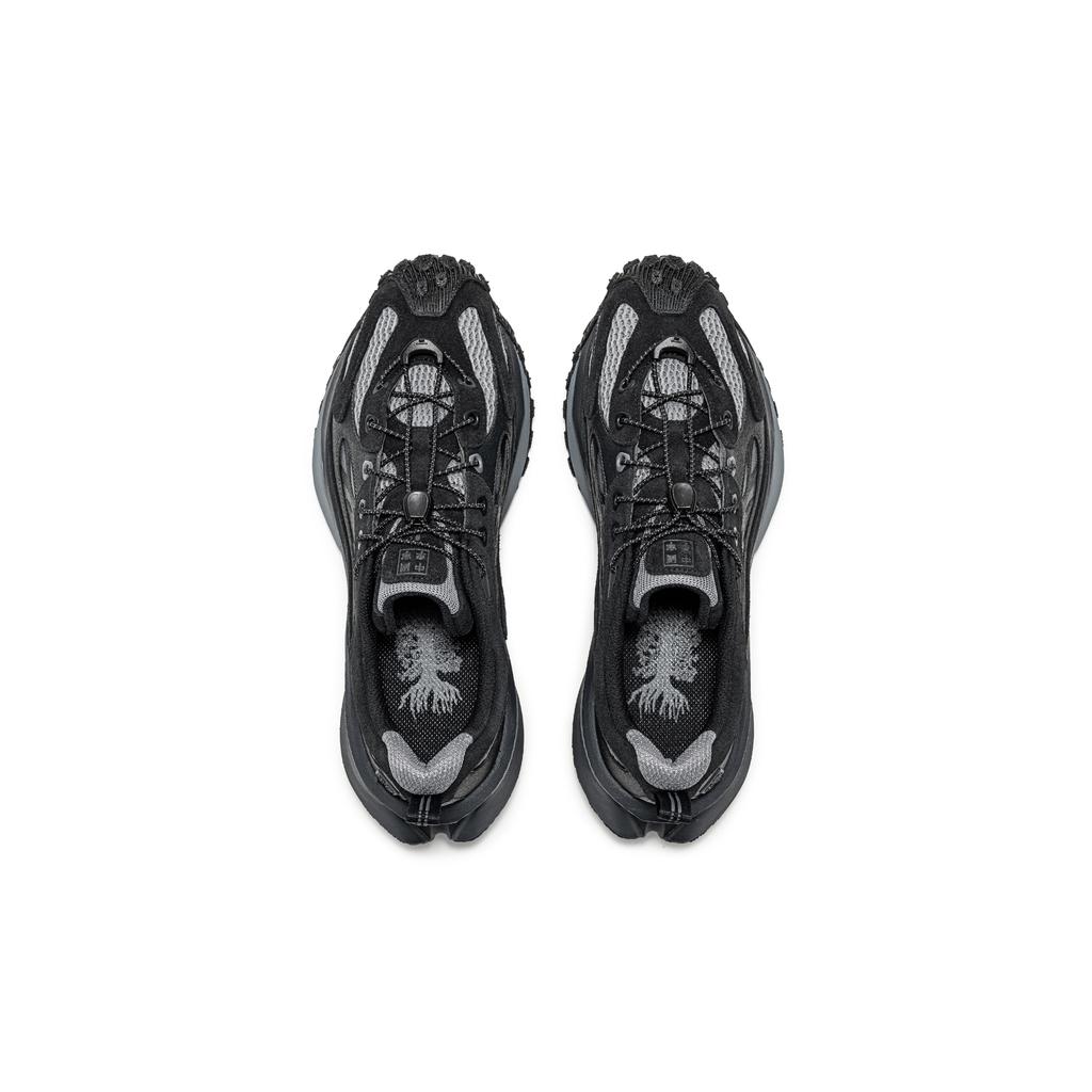 Sneakers Li-Ning Ranger Running Shoes Women's Low-top Black/Elegant Gray/Black Vinyl Gray