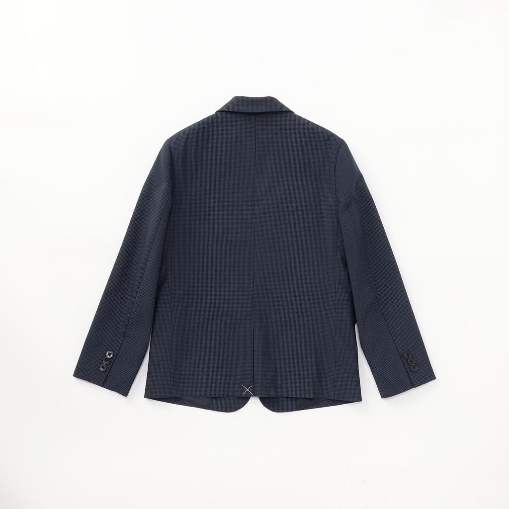 Micro-Karo Anzug 130cm Marineblau [Comciseism] (110-130cm) 98-03SI05-204