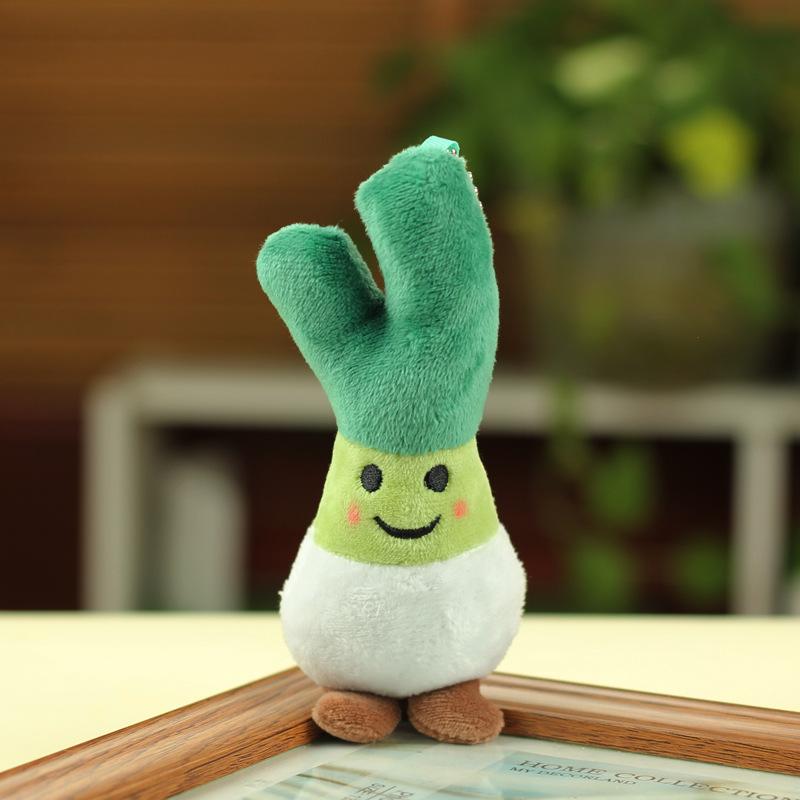 

Овощные и очаровательные фруктовые плюшевые игрушки Брокколи Капуста Кукуруза Зеленый лук Реалистичные куклы Мягкие Scallion