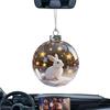 Christmas Balls Ornaments 3D Animal Ball Festive Decoration Holiday Decor Pendant Ornament for Wall Study Office Wreath Mantel