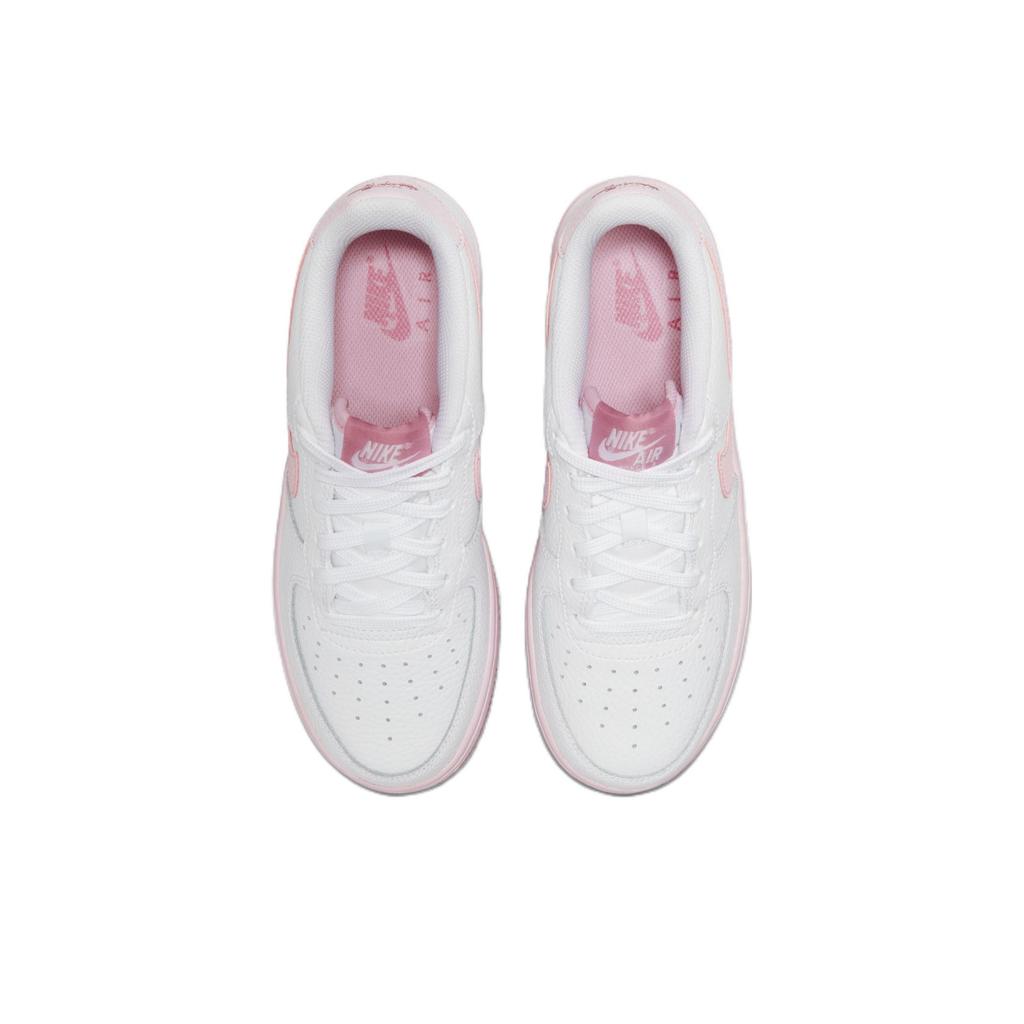 Nike Air Force 1 GS Hvit Rosa Foam Kids joggesko CT3839-107