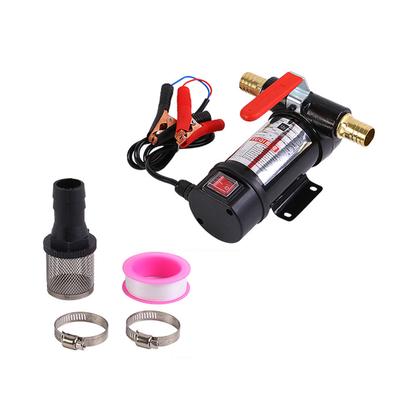 12V Portable Electric Fuel Transfer Pump Transfer Extractor Pump for Motor Auto Diesel Kerosene Oil