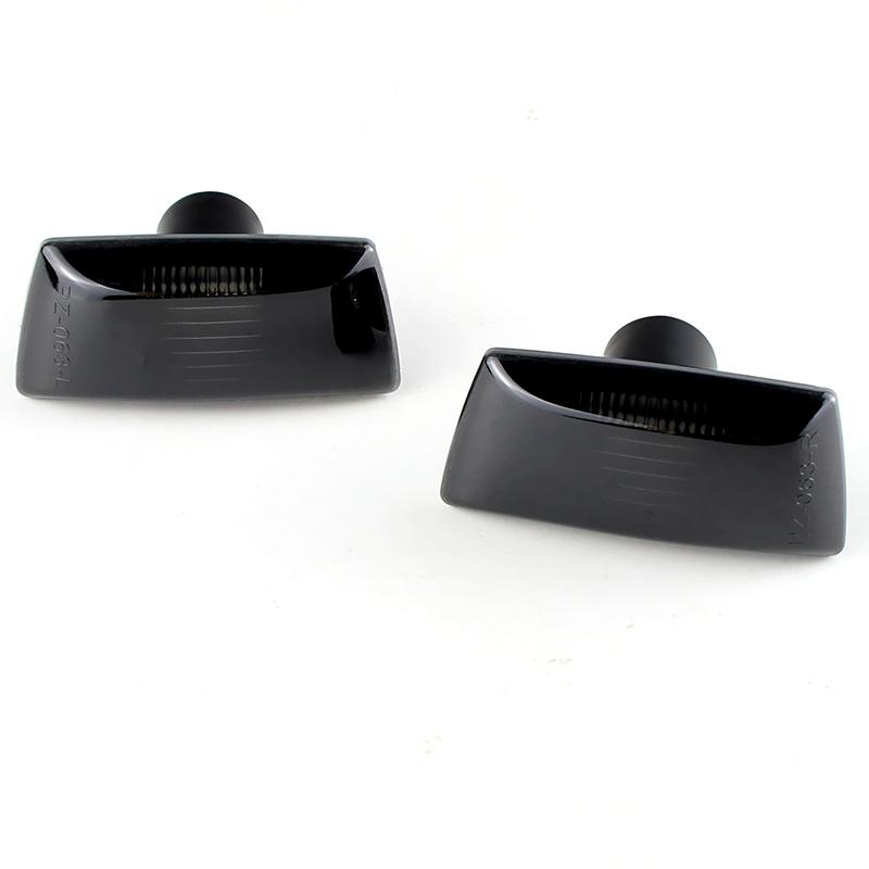 

2PCS Side Indicator Turn Signal Marker Light Lamp Shell (No Bulb) For Opel Insignia Astra H Corsa D Zafira B For Chevrolet Cruze Black(No Lamp)