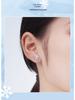 2022 Sterling Silver Snowflake Stud Earrings - Christmas & Winter Gift for Women
