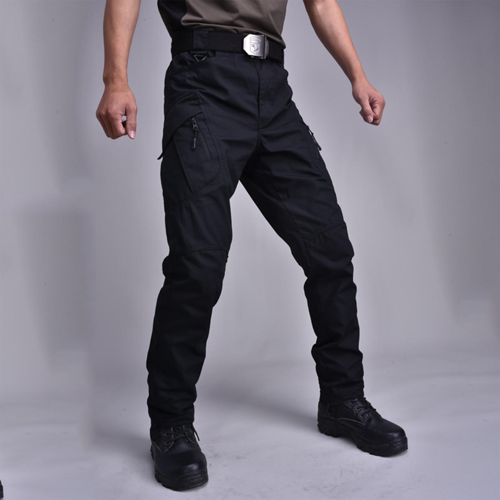 

(Кунід) Штани Камуфляжні штани Комбінезон Multipack Зносостійкі IX9 Training Pants S чорний
