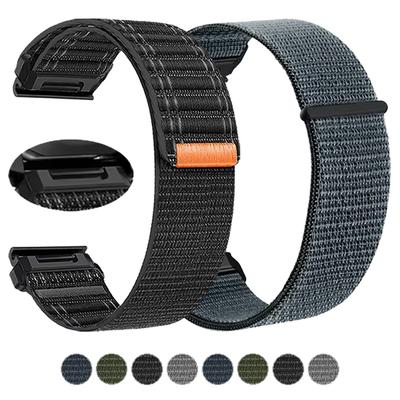 22mm 26mm Nylon Band For Garmin Fenix E 8 Pro 47mm 51mm Strap Tactix 7 8 Enduro 3/Epix Pro Gen 2 Mk3i Woven Quick Fit Bracelet