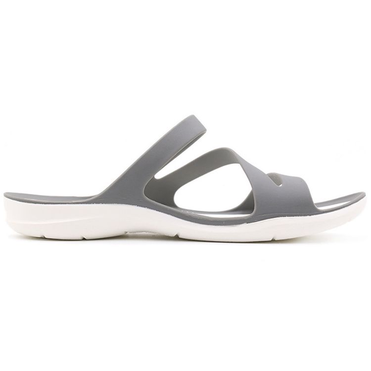 Crocs Swiftwater Lehká Pohodlná Sportovní Pantofle Sandály Dámské Šedá 203998-06X