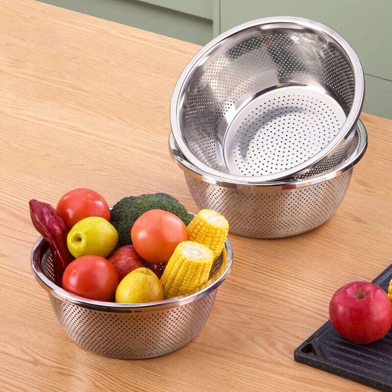 Chahua Edelstahl Sieb 28cm