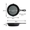 LODGE Logic Skillet Frying Pan L6SK3 9-inch (Used) [Used]