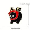 Fun Halloween Angel Pig Brooch Devil Decoration Accessories Badge