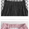 Autumn And Winter Woman Skirts Korean Ruffle Skirt Elegant High Waist Bottoms Slim Folds Pleated Skirt Plus Size