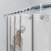 Insect Shower Curtain Vintage Entomology Art Bathroom Decor Nature Bug Print Backdrop Halloween Gothic Wall Hanging