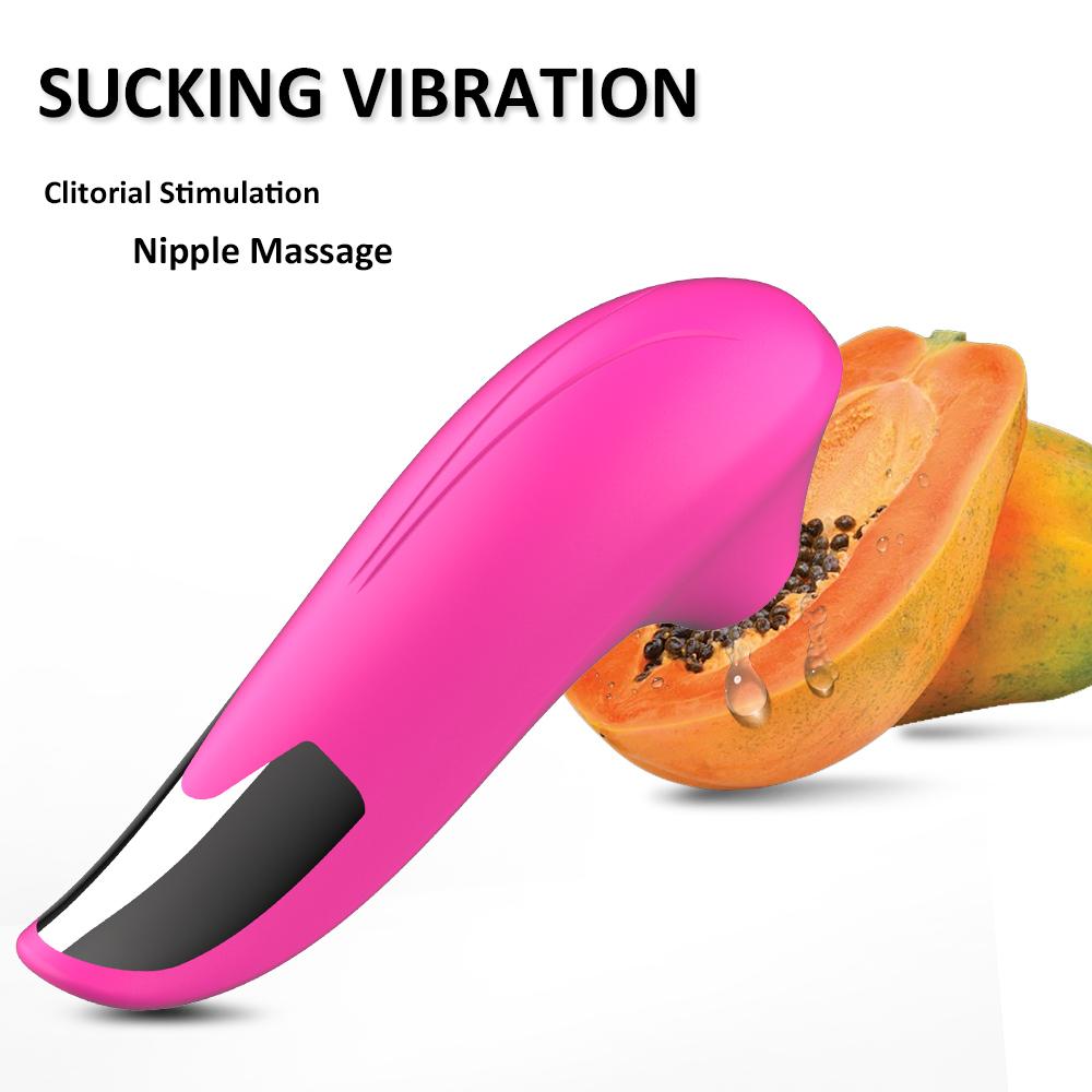 1pc Ultimate Clit Sucker Vibrator - 5 Intense Sucking Modes for Nipple & Clitoris - Realistic Oral Simulation Adult Toy - Womens Sensual