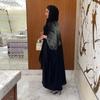 LN212 bescheiden2026 Heißer Verkauf Neue Muslimische Damenbekleidung Heißer Diamant Strickjacke Robe Mittlerer Osten Mode Burka