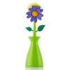 Long Flower Handle Pan Brush Storage Bottle Cleaner Creativity Decoration Tool