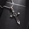 Fashion Retro Versatile Cross Men's Trendy Simple Jewelry Pendant Necklace