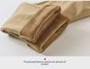 Warm Winter Khaki School Uniform Pants for Boys & Girls - Navy Blue