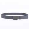 Unisex Canvas Belt with Automatic Buckle - Military Training, Casual Jeans, No-Metal Design