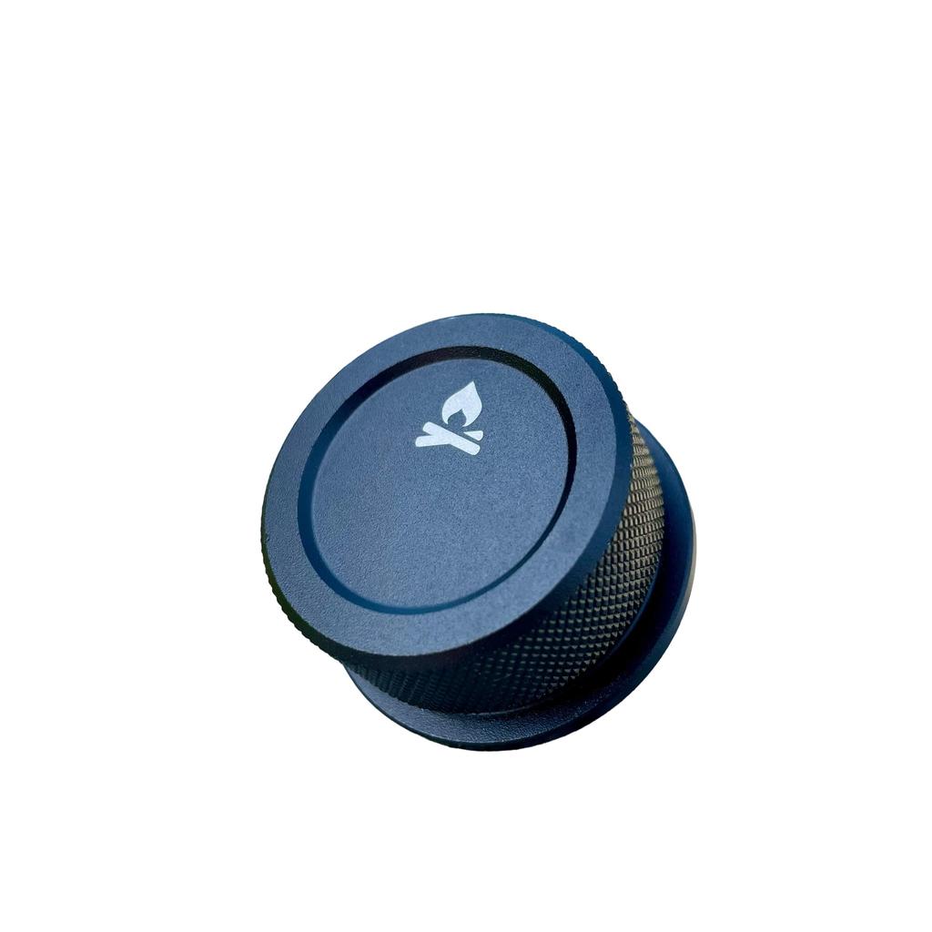 JACOB Iwatani Tough Maru/Tough Maru Junior Custom Aluminum Anodized Black Knob (Type A)