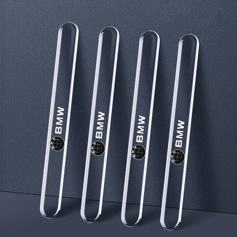 Car Door Edge Protection Strips Anti Scratch Rearview Mirror Anti-collision Sticker For BMW E90 320 318i 320i 325i 320d X1 328xi