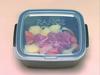 Iwatani Materials "Super Range Chef" 7-Piece Microwave Cooking Container Set (SRC-7SN)