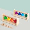 Musical Instrument Set Colorful 8-Note Hand Bell Children's Music Bells Toys  Baby Early Education Learning Toys Birthday Gifts